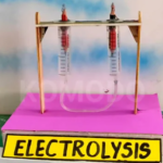 How to make electrolysis working model for school project