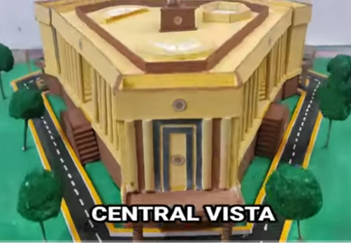 How to Make Central Vista 3D Model || Central Vista 3D Model for Students