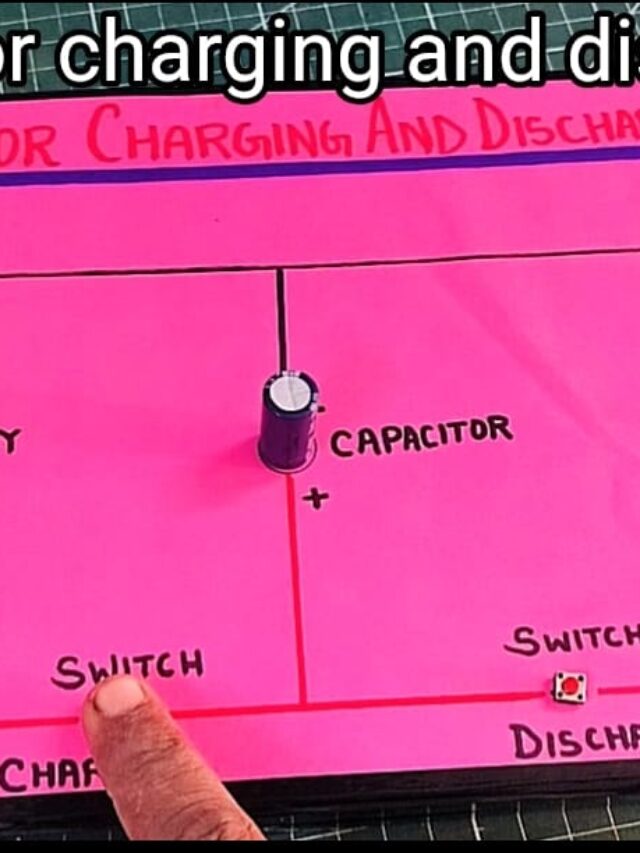 Capacitor Charging & Discharging Model