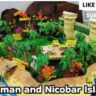Andaman and Nicobar Island 3D model for school project and exhibition