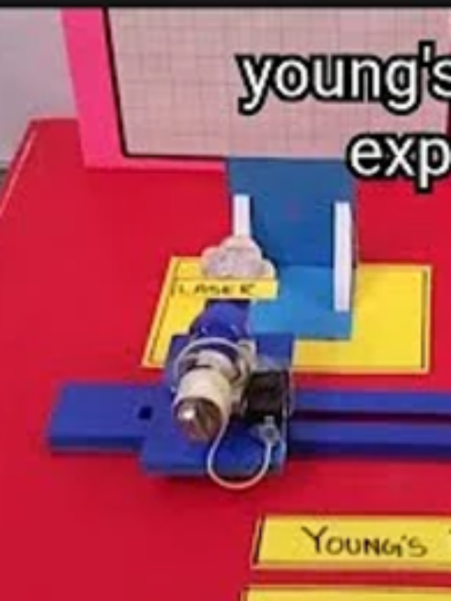 young’s double slit Experiment Working Model