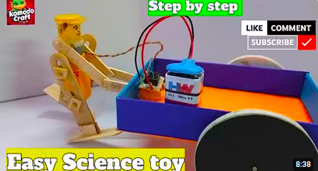 DIY science toy/easy Science working toy/school model/school exhibition