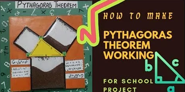 Pythagoras Theorem working model for school project