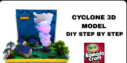 DIY HOW TO MAKE CYCLONE/ TORNADO