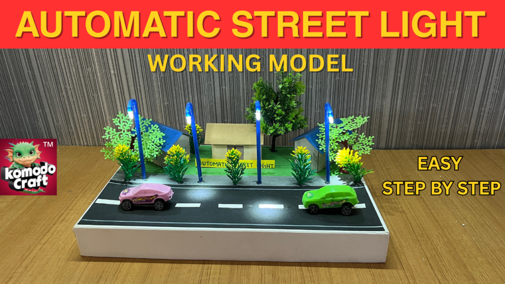 Automatic street light working model | DIY KIT