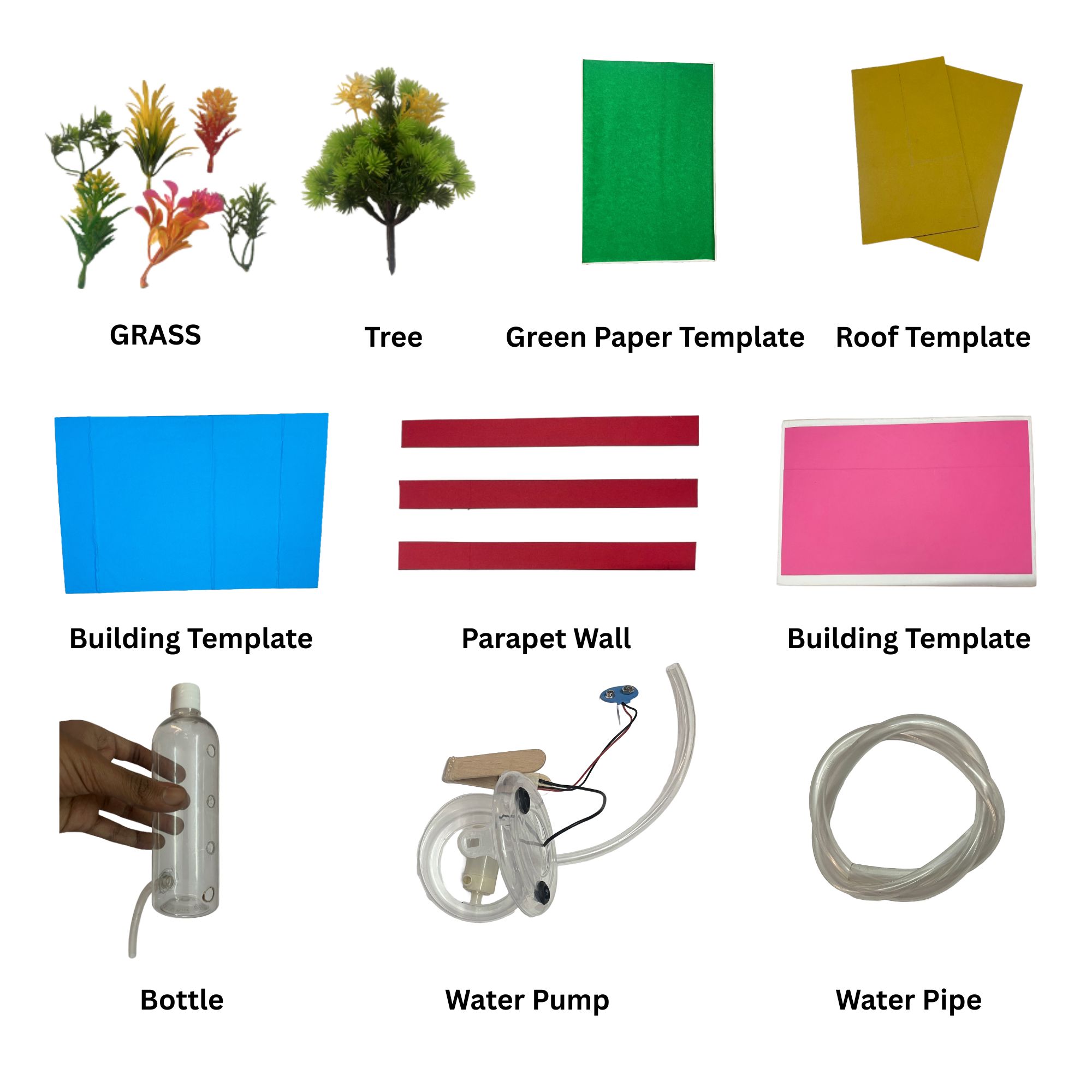 Komodo Craft Hydroponic Farming Working Model (DIY Kit) with Water Pump – 3D School Science Project - Image 5