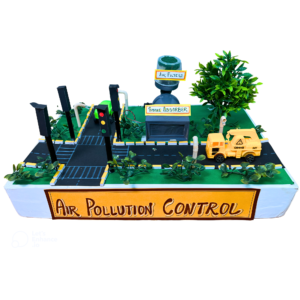 Air Pollution Control Model DIY Kit for Students | Working Science Project | Air Pollution | School Exhibition & Science Fair Model | Educational Toy for Kids 10+