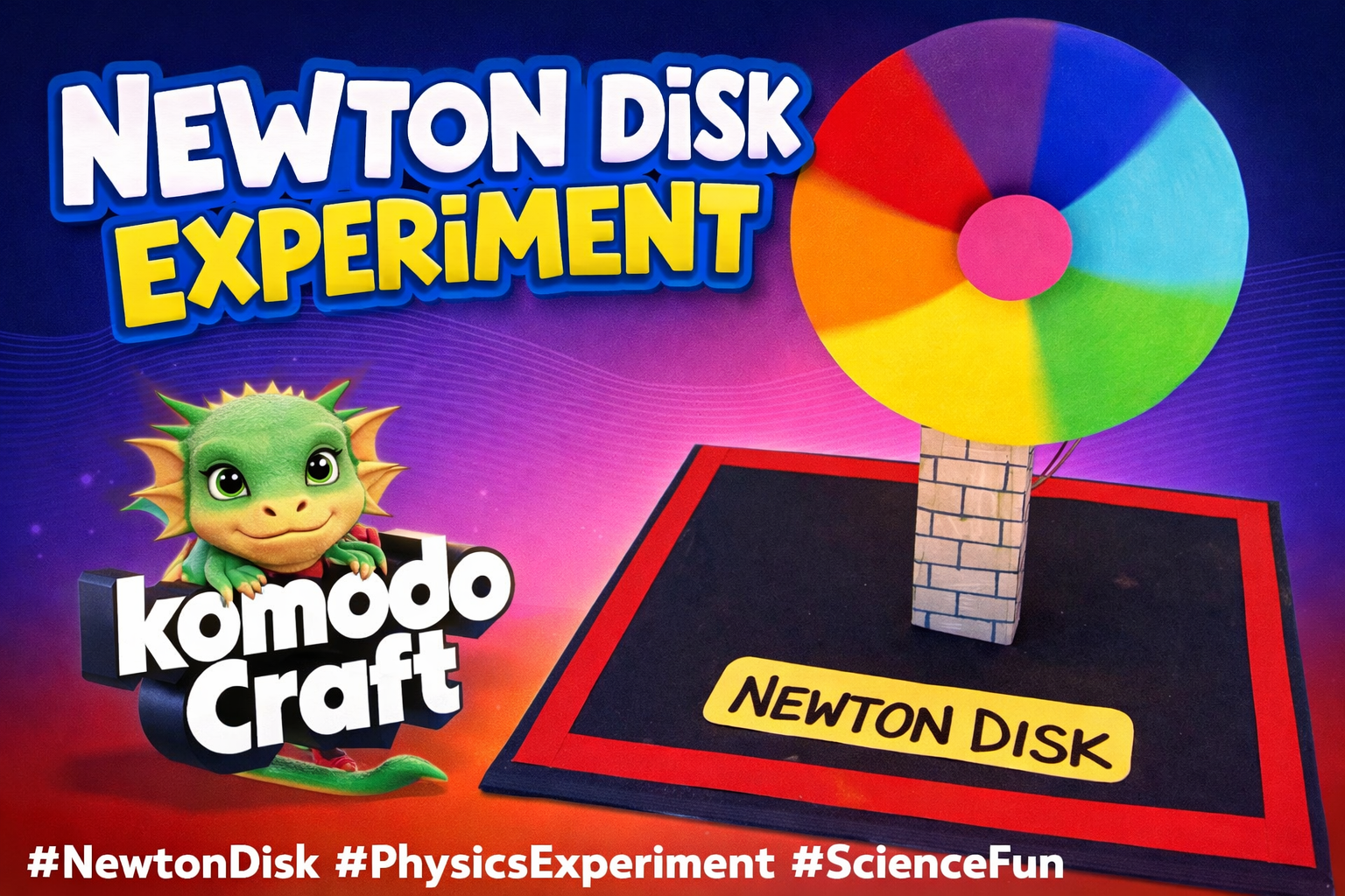 Newton Disk Working Model – Learn Color Science in the Most Practical Way