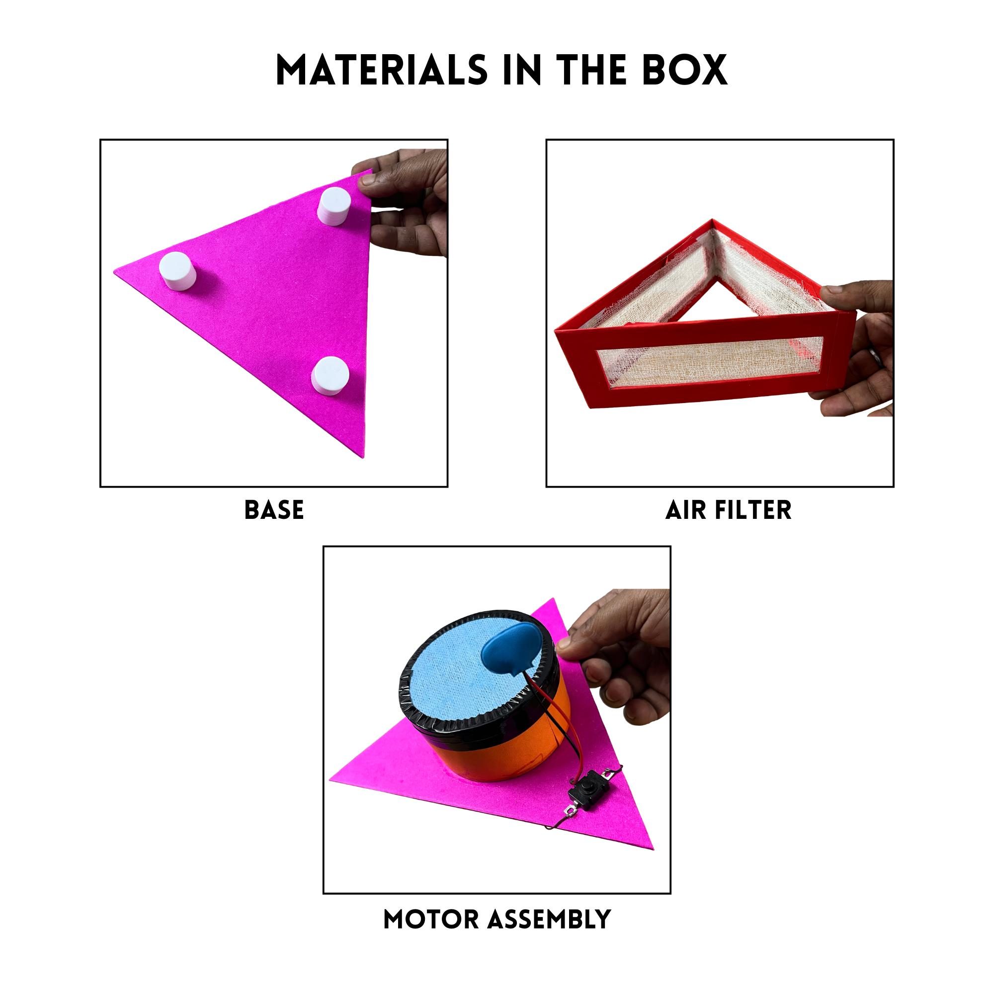 DIY Air Purifier Model for School Project | Working Air Filtration Science Model | Pollution Control Project Kit | STEM Learning Toy for Kids | Komodo Craft - Image 9