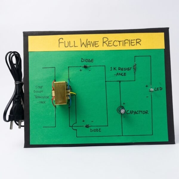 Rectifiers Class 12 Model Project Full Wave Rectifier Working Model for School Project | Physics Science ...